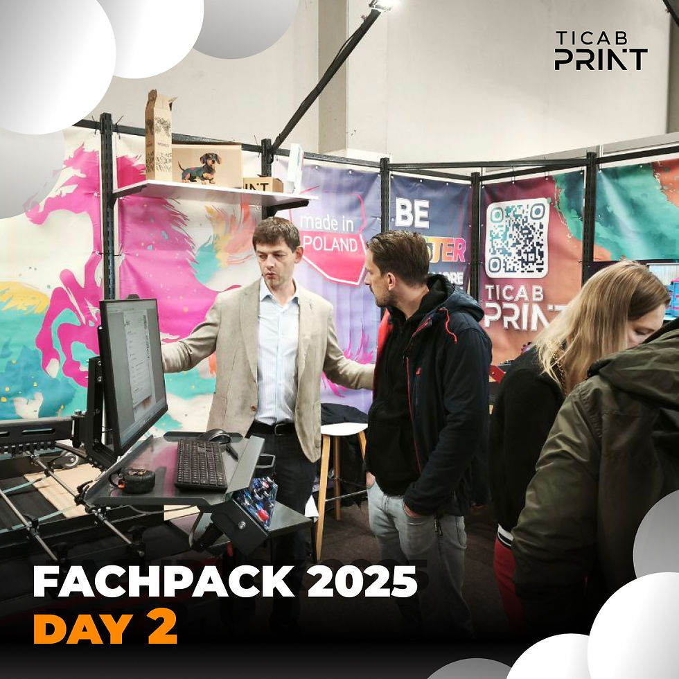 FACHPACK 2025: Day 2 Highlights – Why Visitors Choose TICAB PRINT Packaging Printers