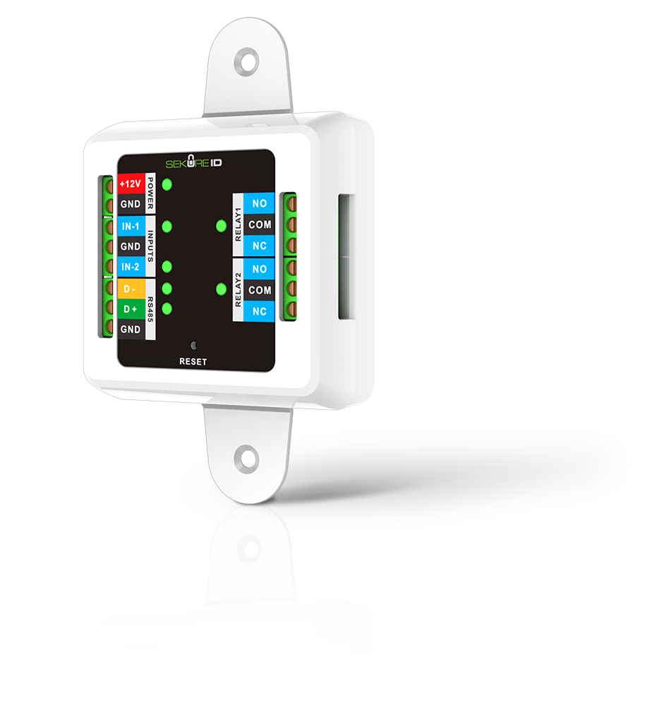 Panel controlador de puertas