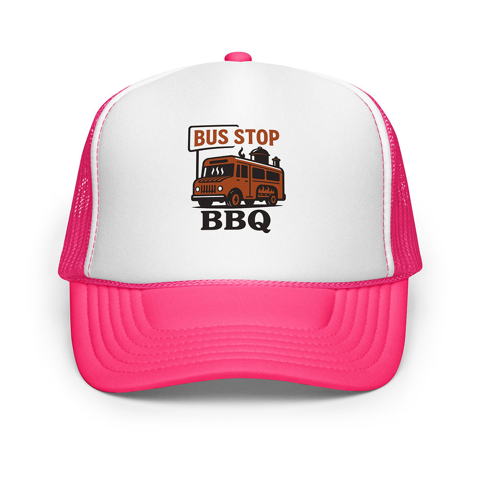 Thumbnail: Bus Stop BBQ Foam Trucker Hat
