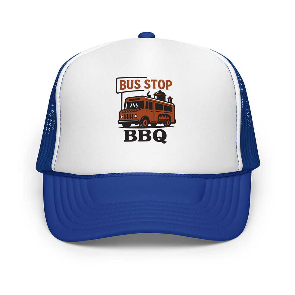Thumbnail: Bus Stop BBQ Foam Trucker Hat