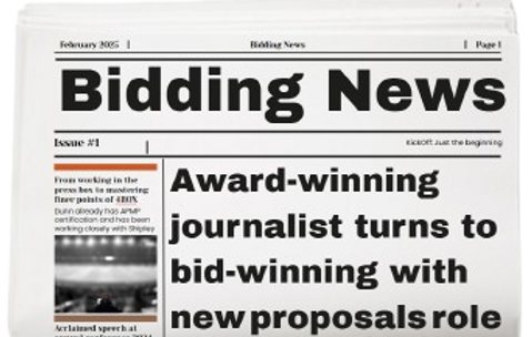 Matt goes from award-winning journalist to winning bid writer