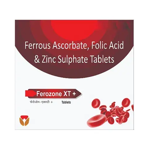 Buy Ferozone XT Tablet – Best Iron & Folic Acid Supplement for Anemia
