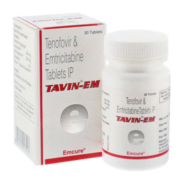 Buy Tavin-EM Tablets – Tenofovir & Emtricitabine for HIV & PrEP