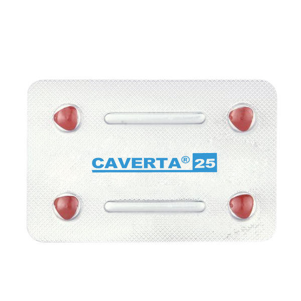 Buy Caverta 25 mg – Sildenafil Citrate ED Pills