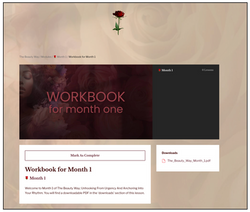 Assisted in course creation