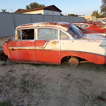 II STOCK # 221 --------------------1956 - CHEVROLET BELAIR 4 DOOR