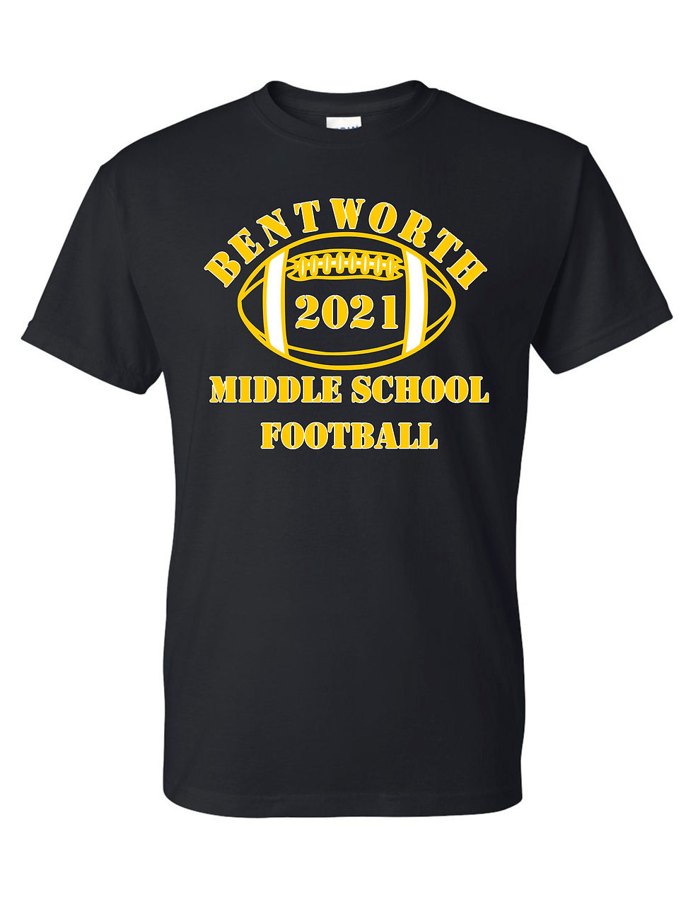 Bentworth Middle School Football Tee