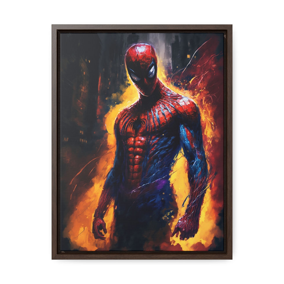 Thumbnail: Spiderman, Peter Parker, Avengers, Canvas Wall Art, Home Decor