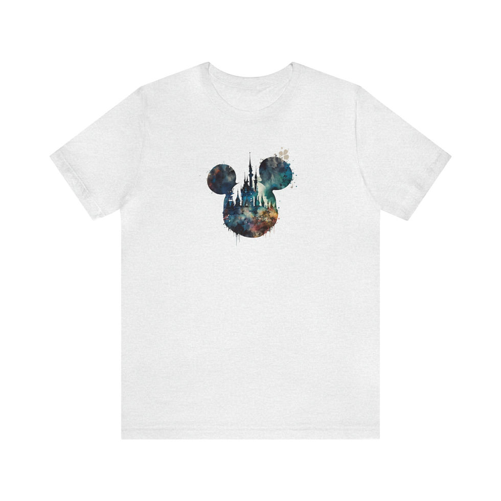 Thumbnail: Mickey Head Castle v8, Disney Vacation Shirt - SV00170-1
