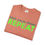 Thumbnail: Flat lay of “Keep calm, probe, repeat” alien abduction parody shirt by The OuterMoo.