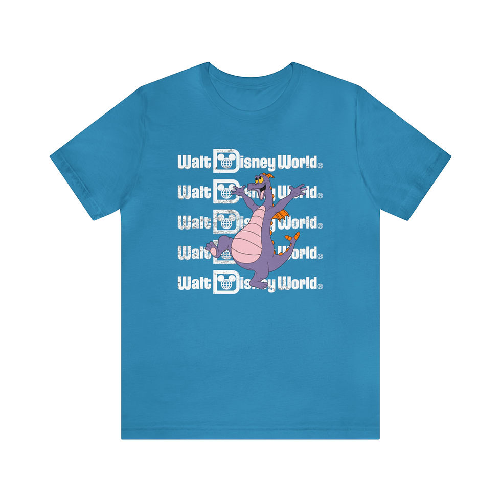 Thumbnail: Figment and Walt Disney World Vintage Logo - SV00228-1