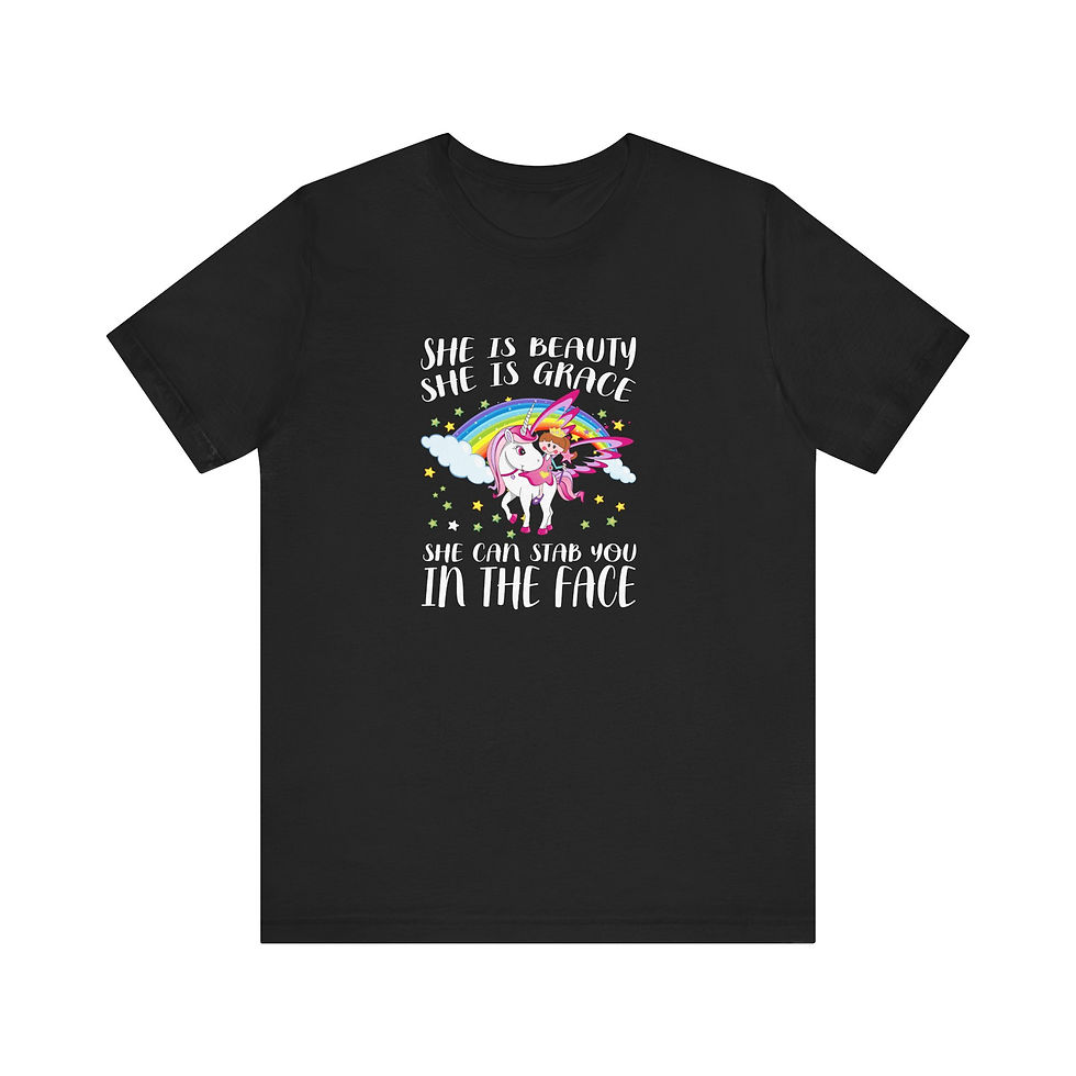 Thumbnail: Funny aggressive unicorn.