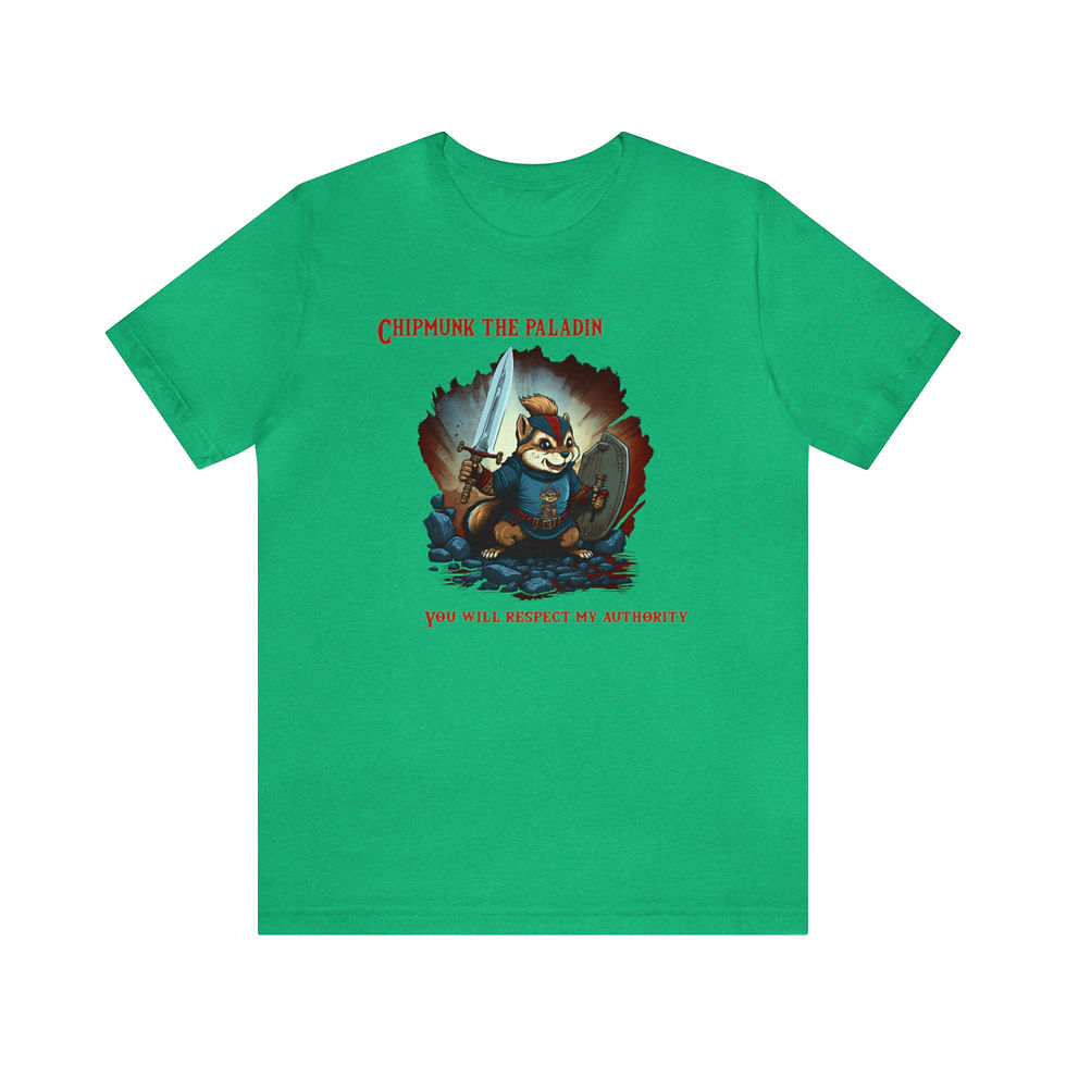 Thumbnail: Chipmunk the Paladin: Respect My Authority - SV00281-1