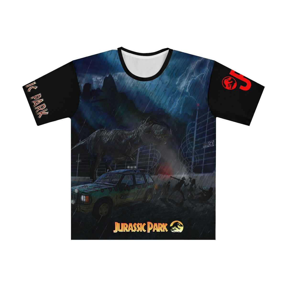 T-Rex Escaping Jurassic Park v3 - SV00306-1