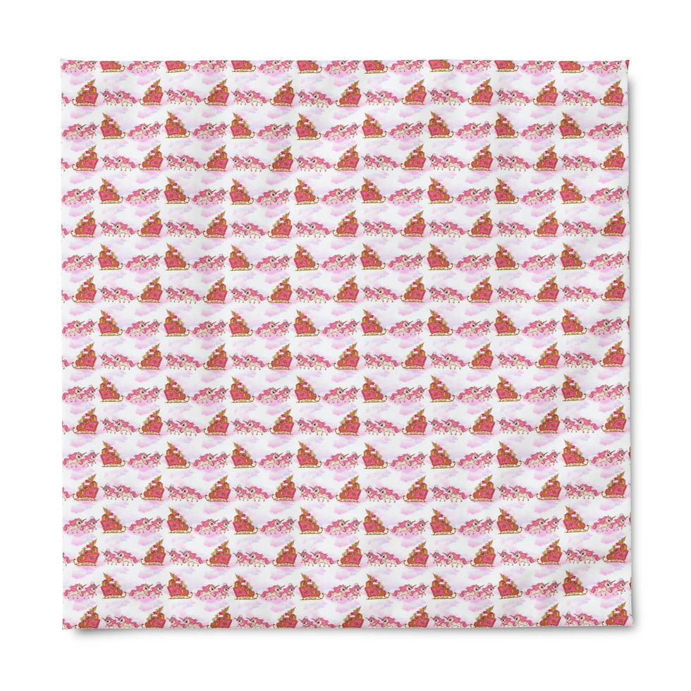 Thumbnail: Unicorn Pattern # 11 Blanket cover