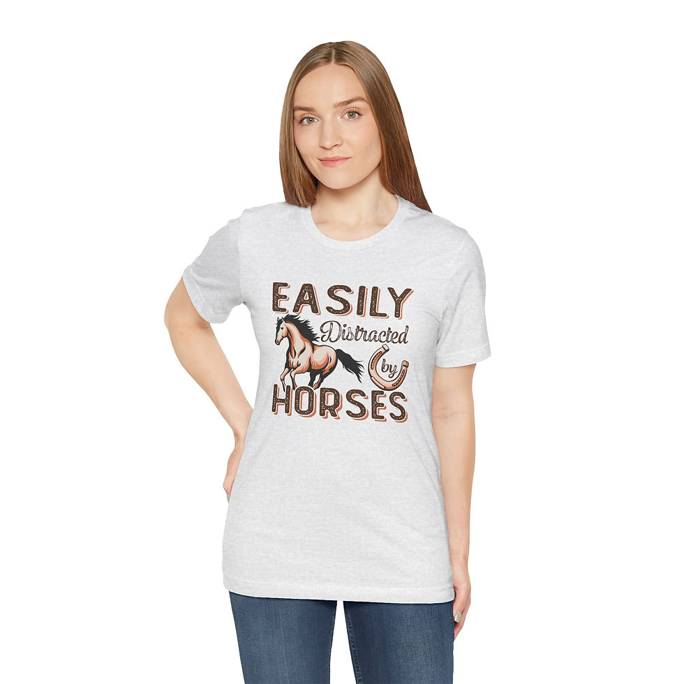 Thumbnail: Easily Distracted by Horses - BT00089-1