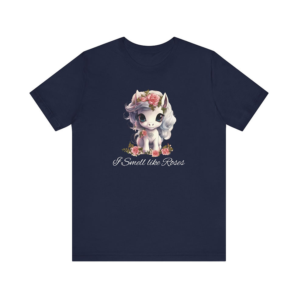 Thumbnail: I Smell Like Roses Baby Horse Shirt - BT00107-1