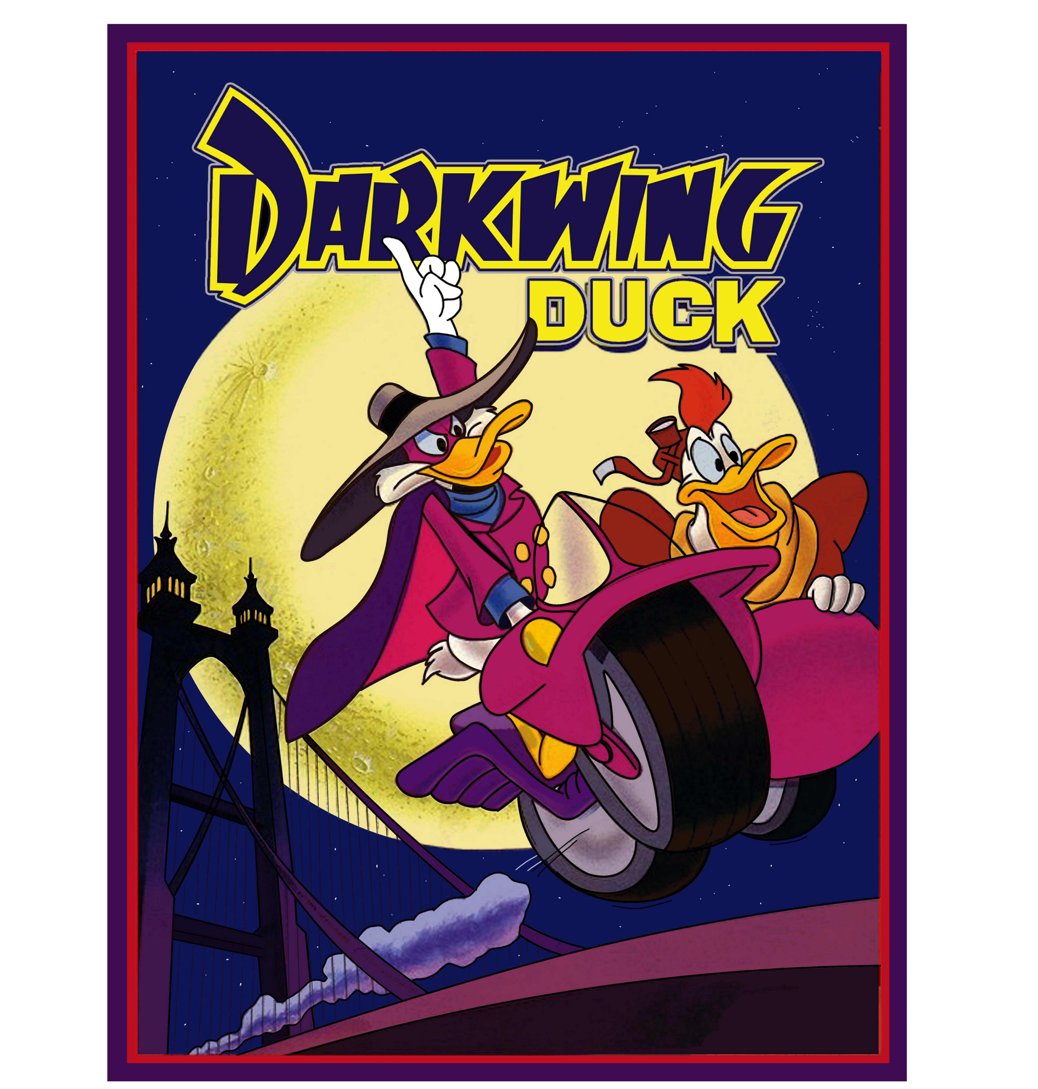 Darkwing Duck Vintage Shirt v2 - SV00208-1