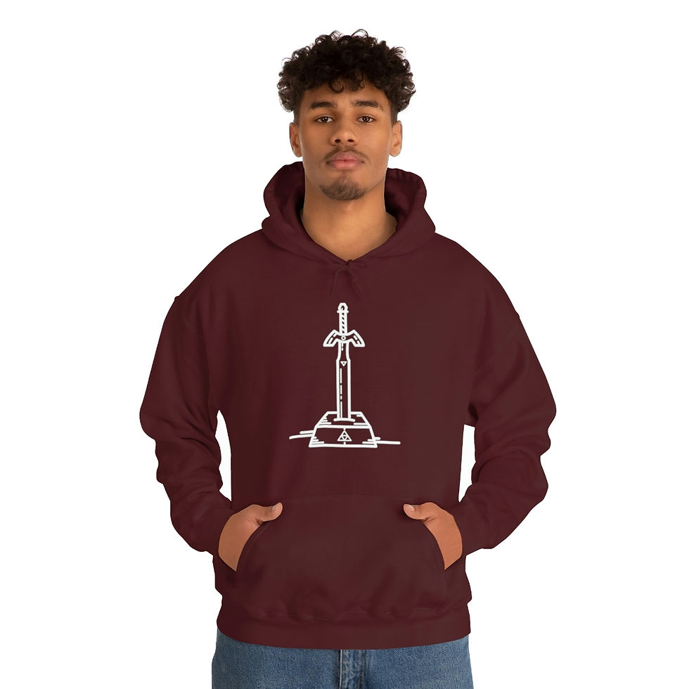 Thumbnail: The Master Sword Hoodie, The Legend of Zelda - SV00091-1