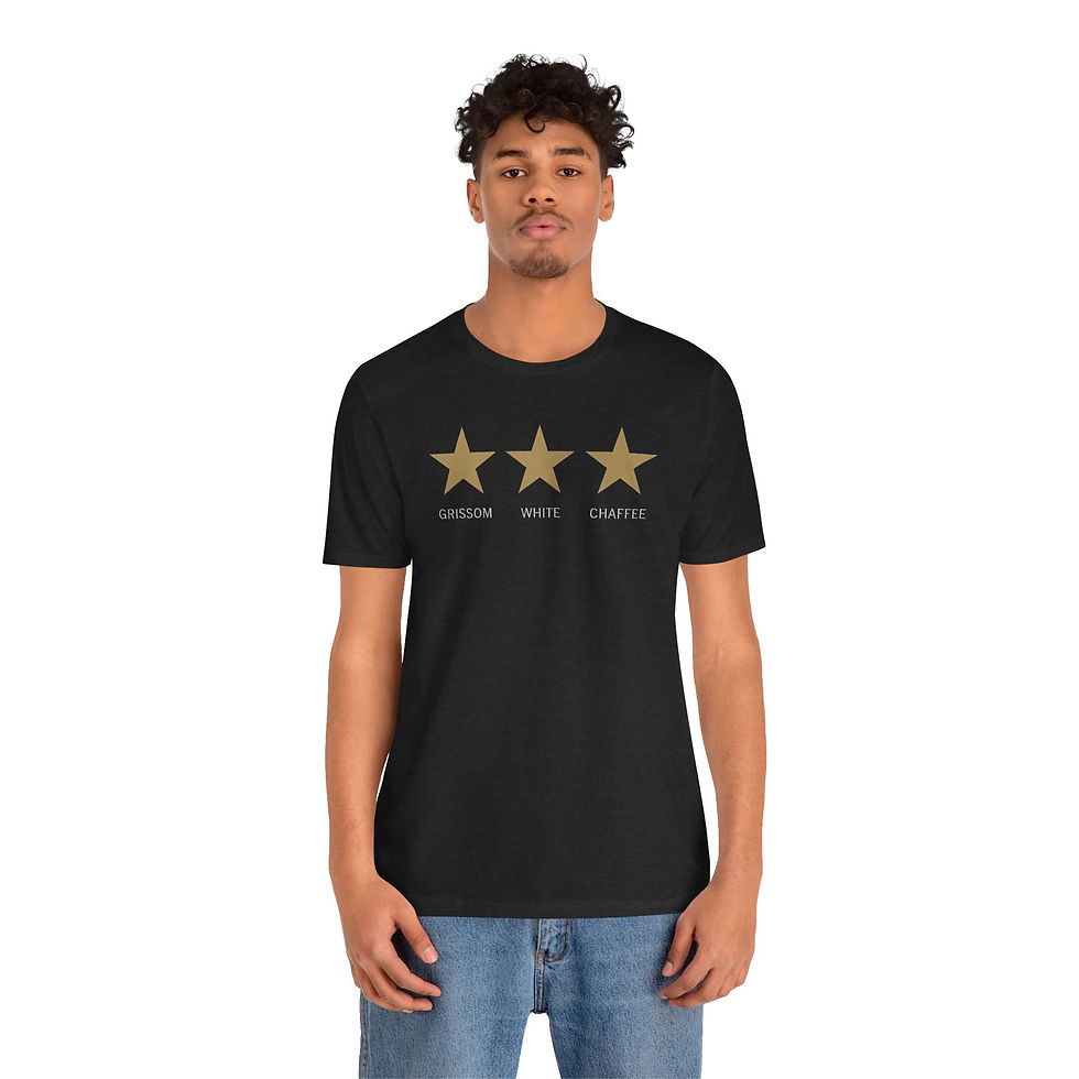 Thumbnail: Grissom White Chaffee Apollo 1 stars duplicate - OM00289-1
