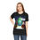 Thumbnail: Model wearing funny UFO Christmas shirt humorous holiday alien apparel.