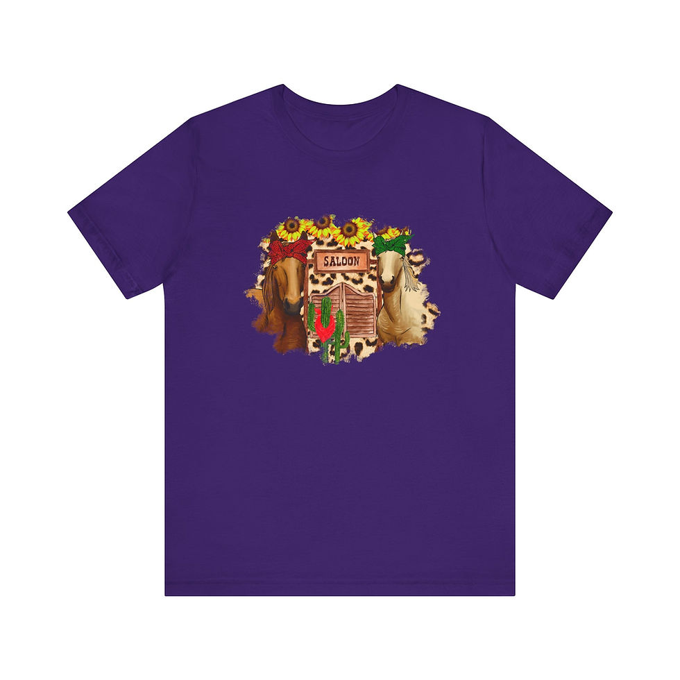 Thumbnail: Horse lover cowgirl shirt.