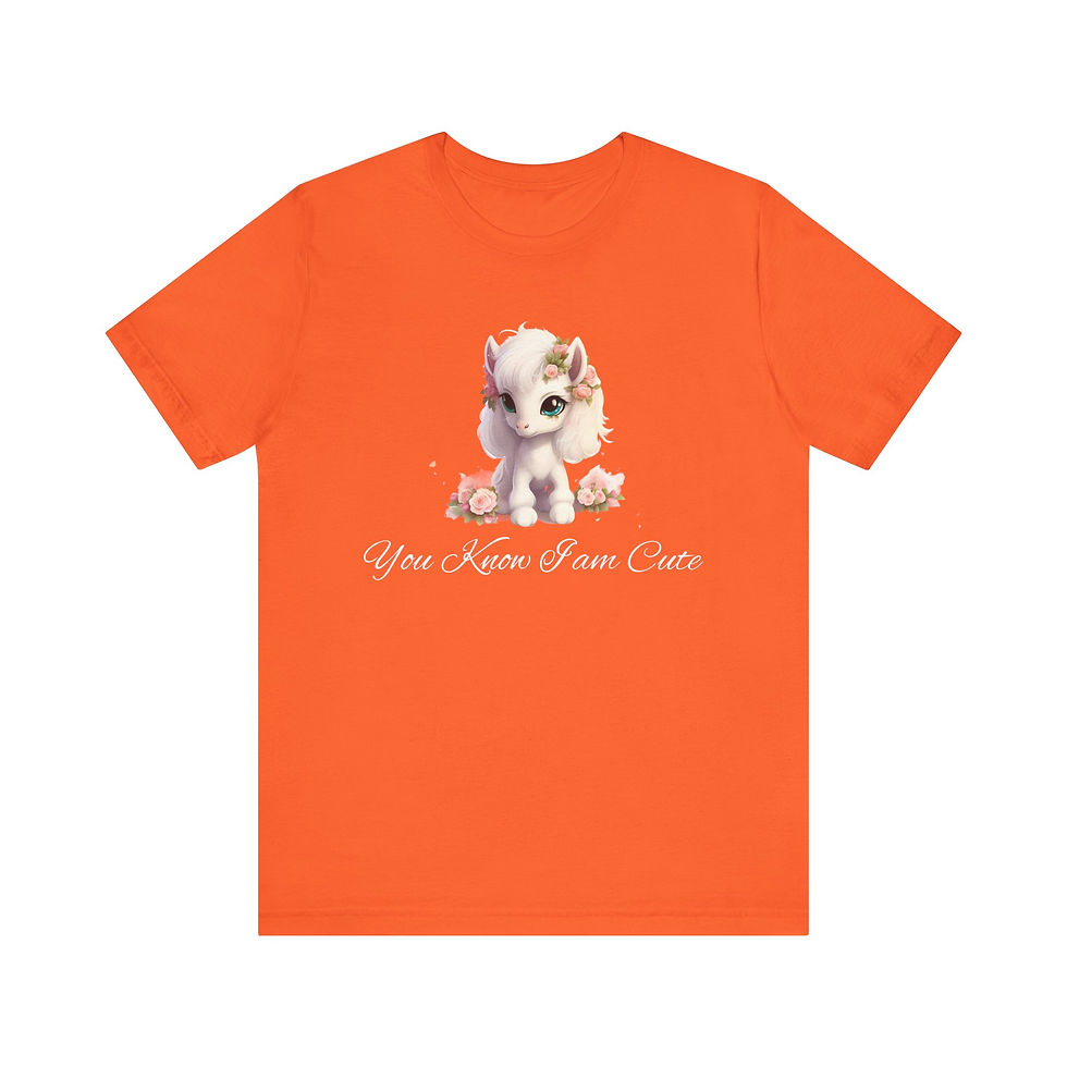 Thumbnail: You Know I Am Cute Baby Horse Shirt - BT00104-1
