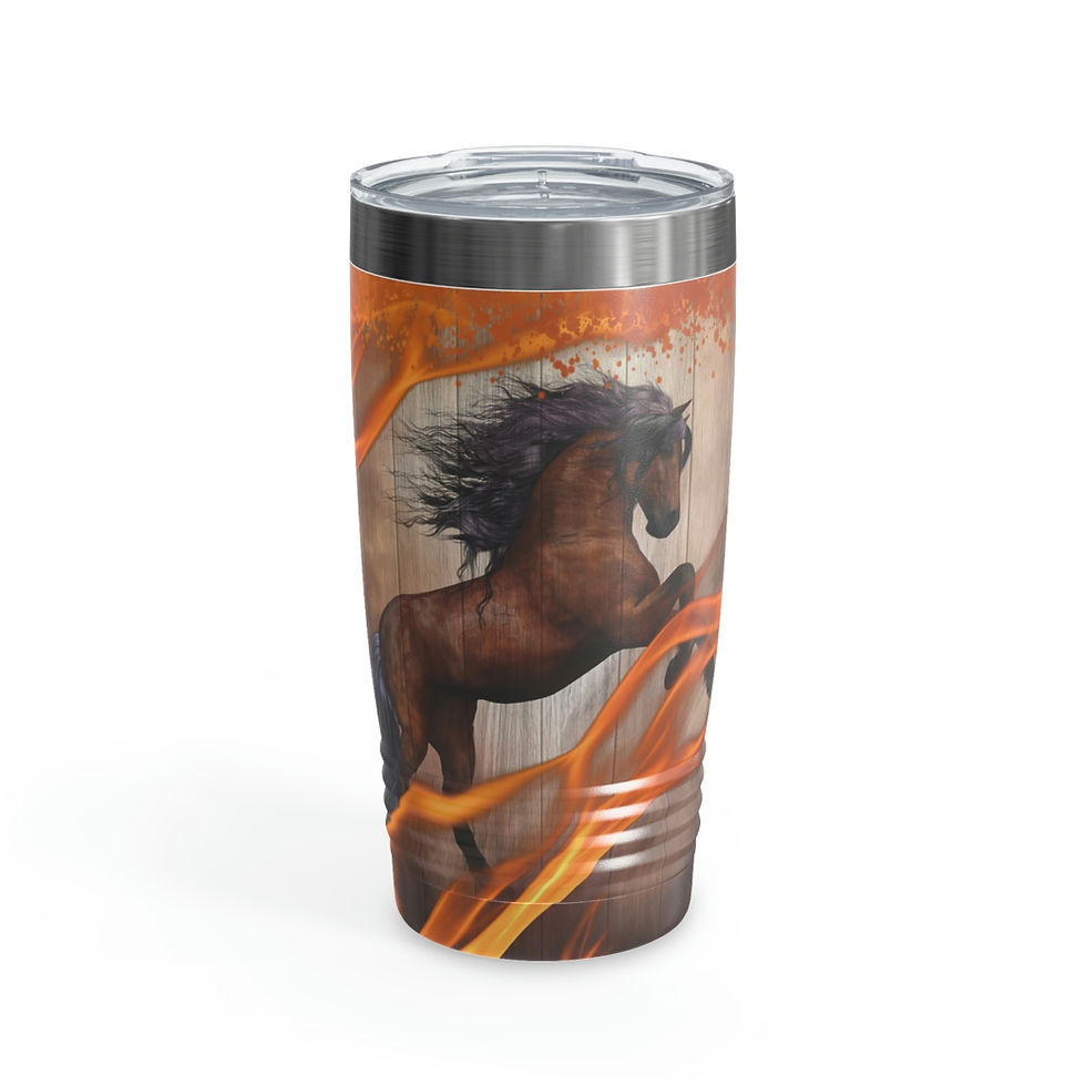 Ringneck Tumbler, 20oz Horse Love # 26