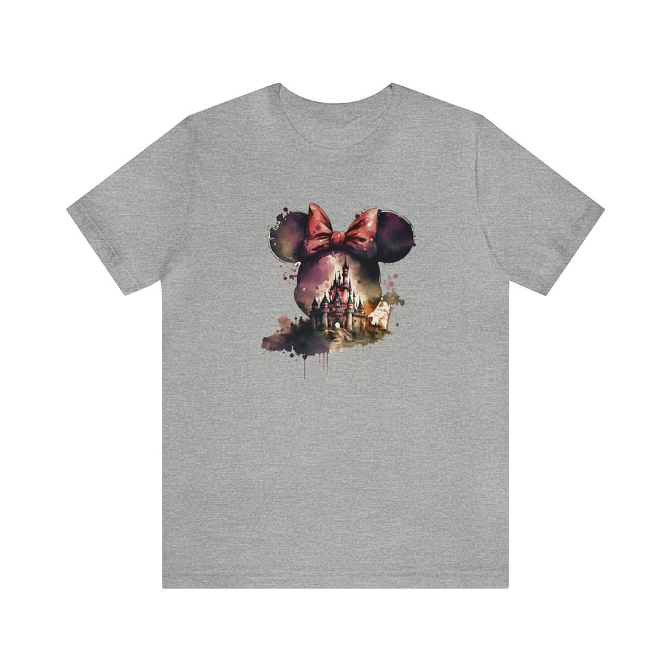 Thumbnail: Minnie Head Castle v1, Disney Vacation Shirt - SV00171-1