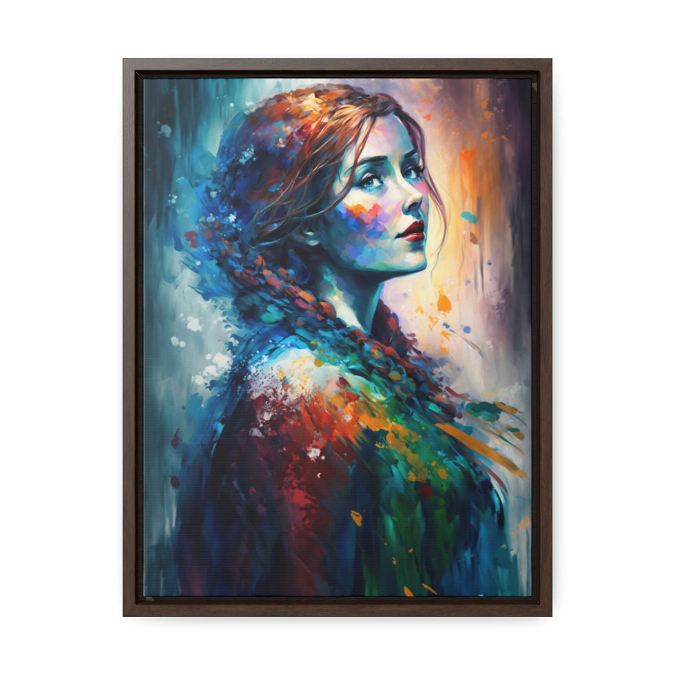 Thumbnail: Disney Frozen, Princess Anna, Canvas Wall Art, Home Decor, Framed Poster Print