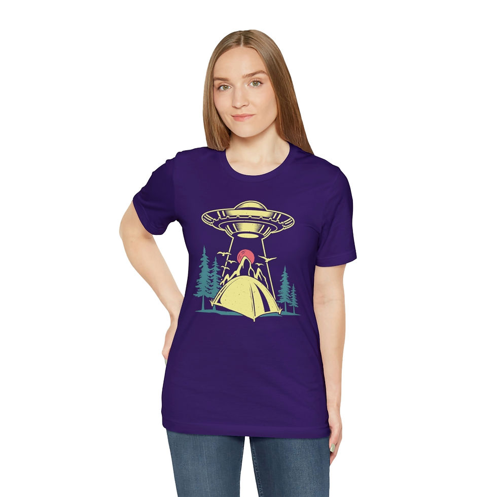 Thumbnail: UFO Over the Campsite Shirt - OM00448-1
