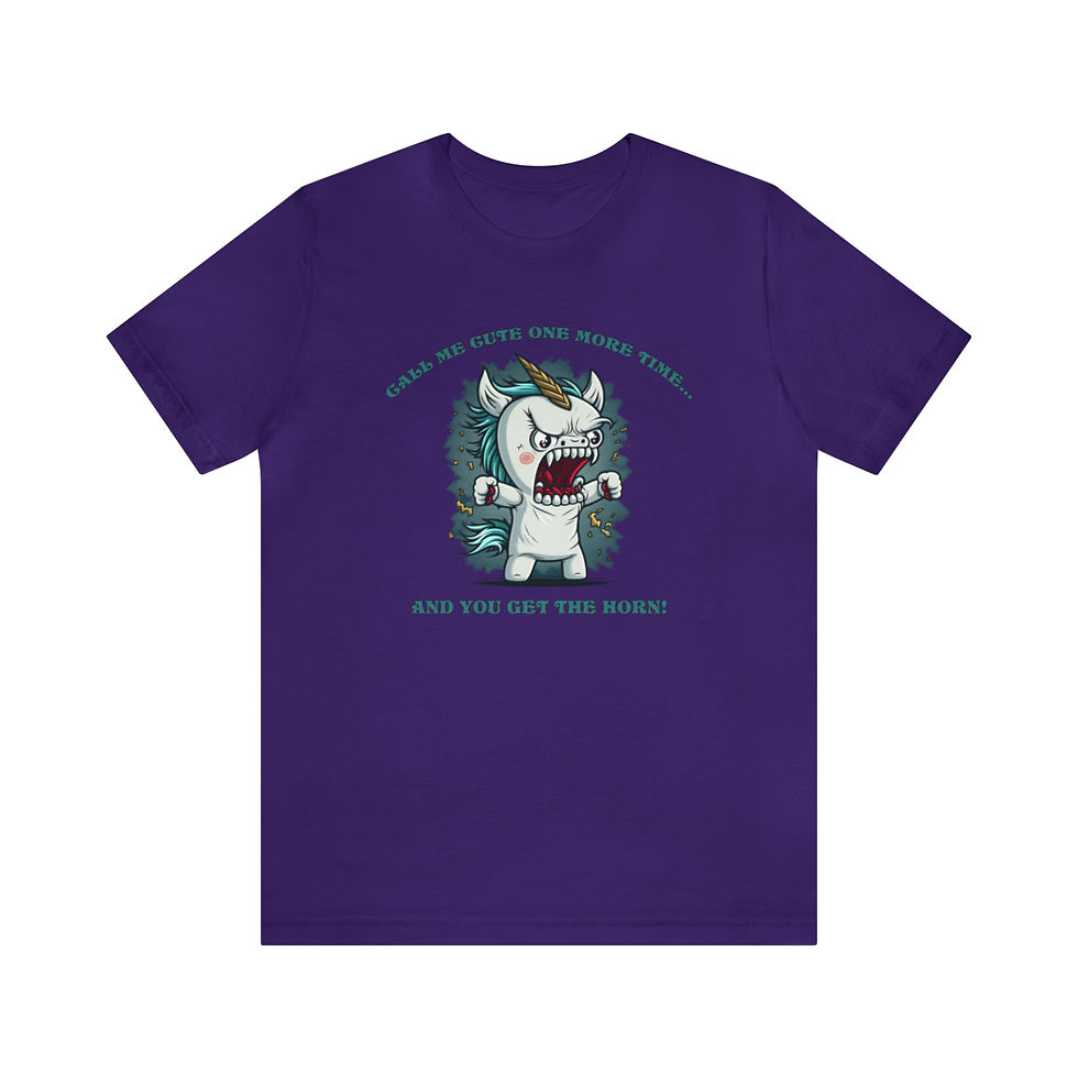 Thumbnail: Angry unicorn shirt.