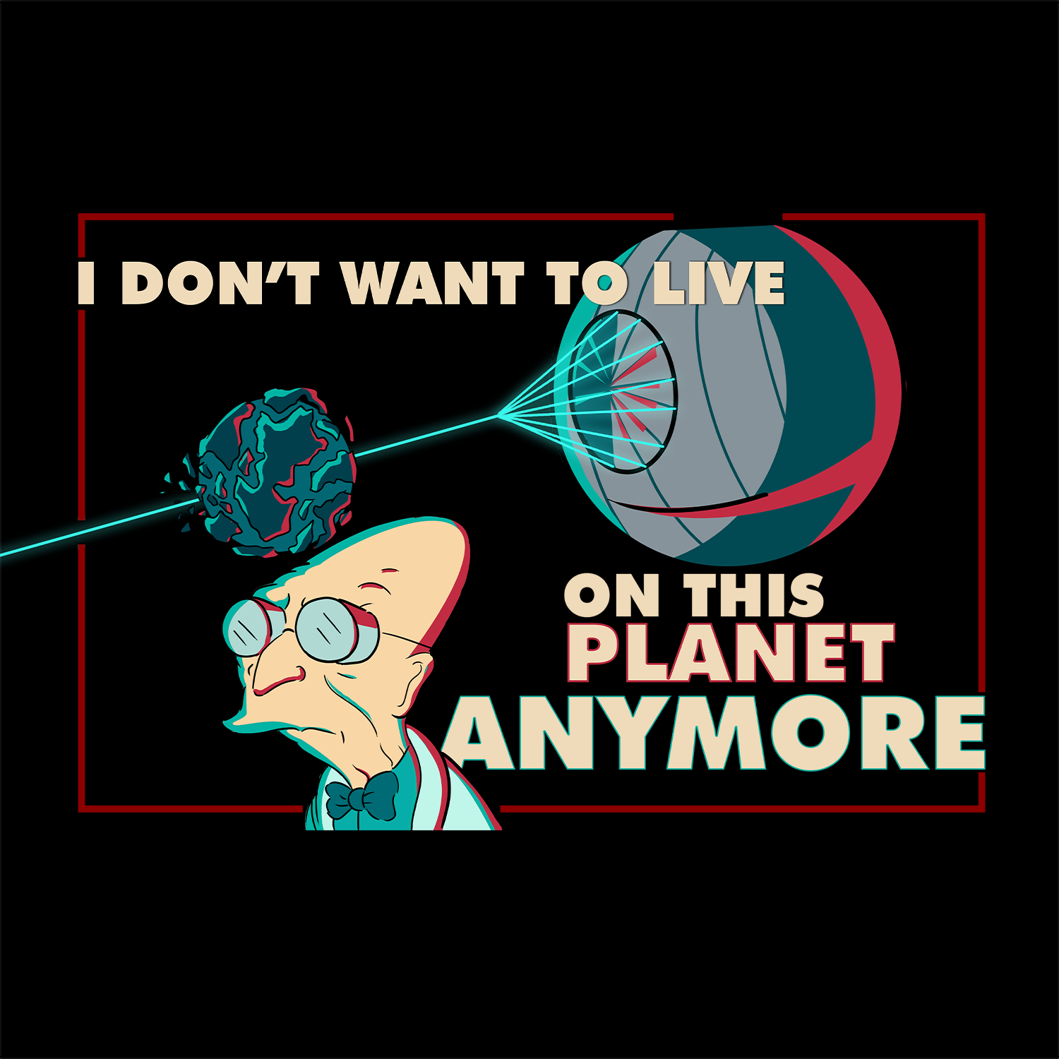 I Don't Want to Live on This Planet, Futurama - SV00246-1