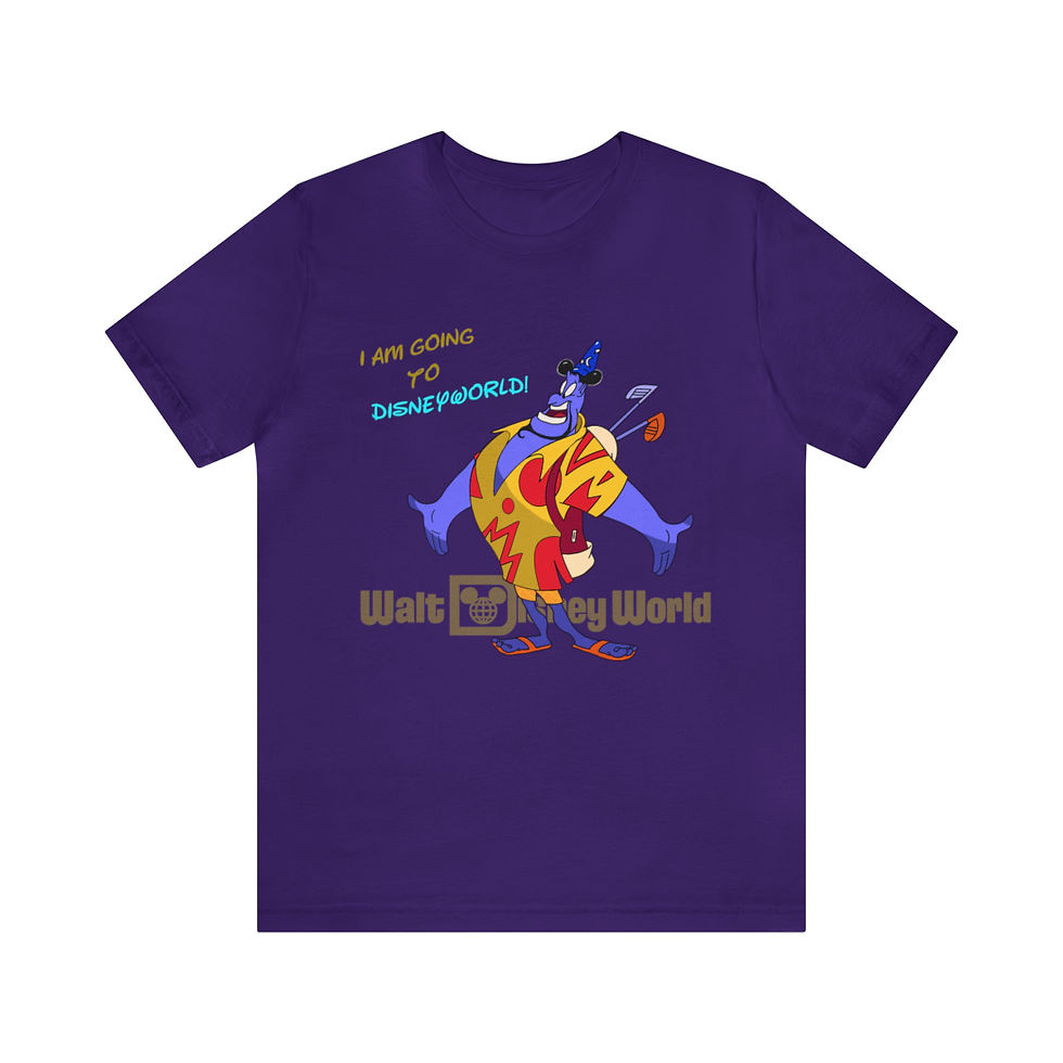 Thumbnail: I Am Going to Disney World, Aladdin Genie Vacation Shirt - SV00204-1