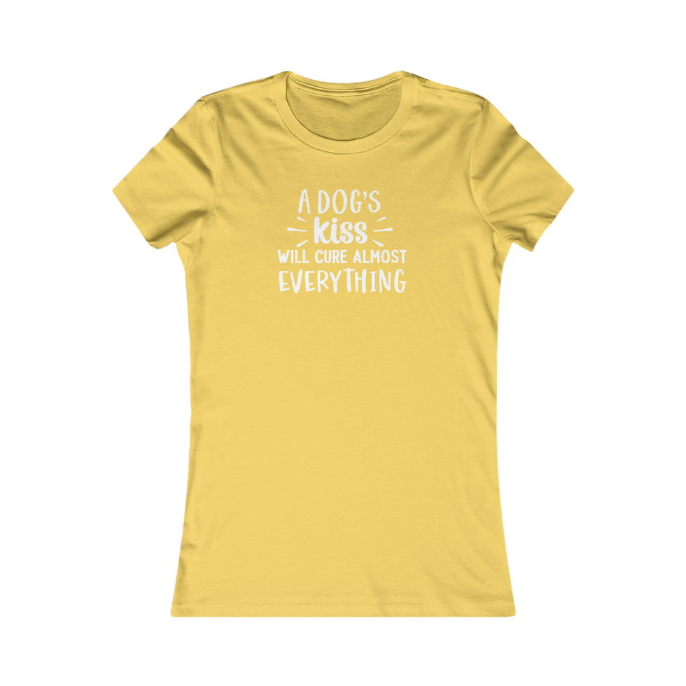 Thumbnail: A Dog's Kiss Will Cure Almost Everything v2, Women - AN00045-1