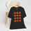 Thumbnail: Hanging view of Cute Pumpkin Faces Halloween Shirt – festive fall shirt.