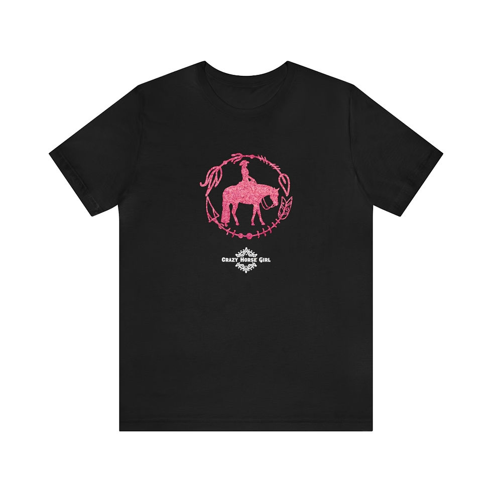 Pink Floral Horse - BT00028-1