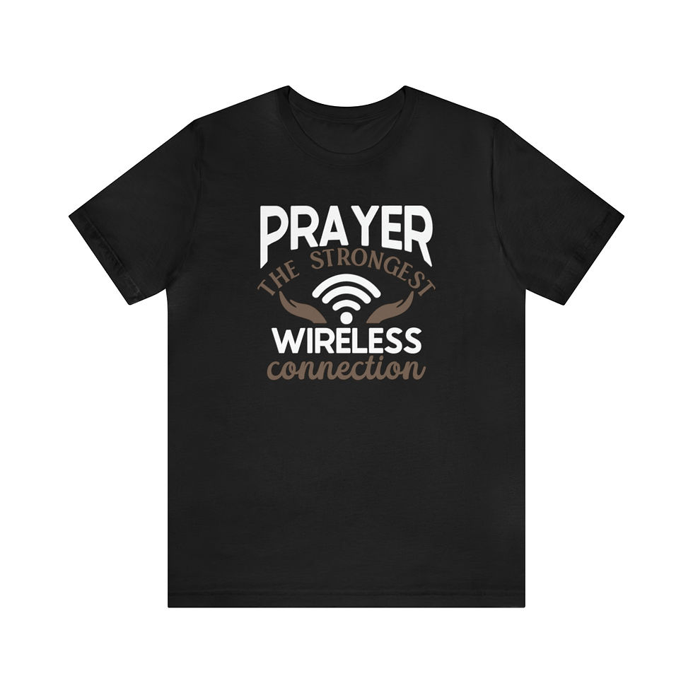 Prayer the Strongest Wireless Connection - FA00102-1