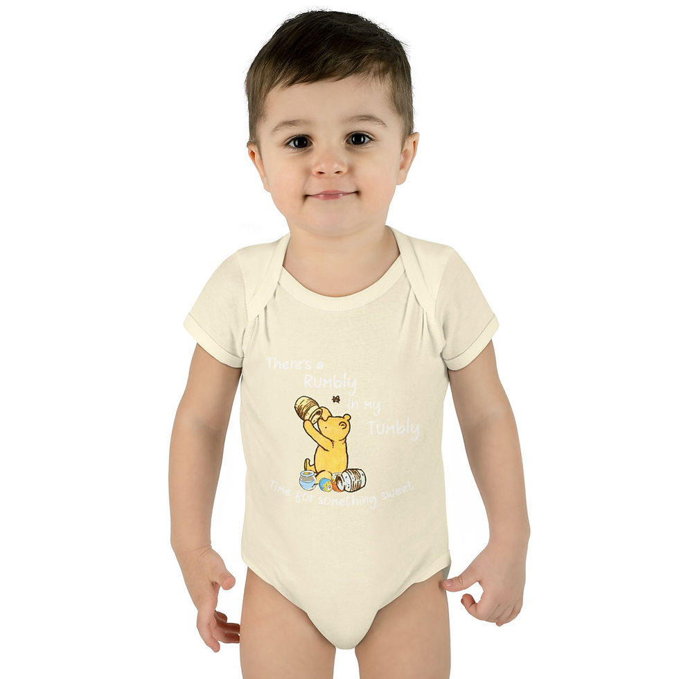 Thumbnail: Winnie the Pooh Infant Baby Rib Bodysuit - SV00112-1