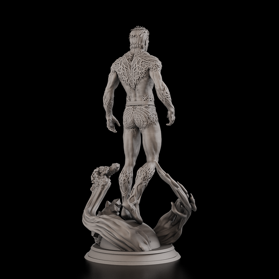 Thumbnail: Captain Planet inspired eco hero 3D print model for Earth Day display