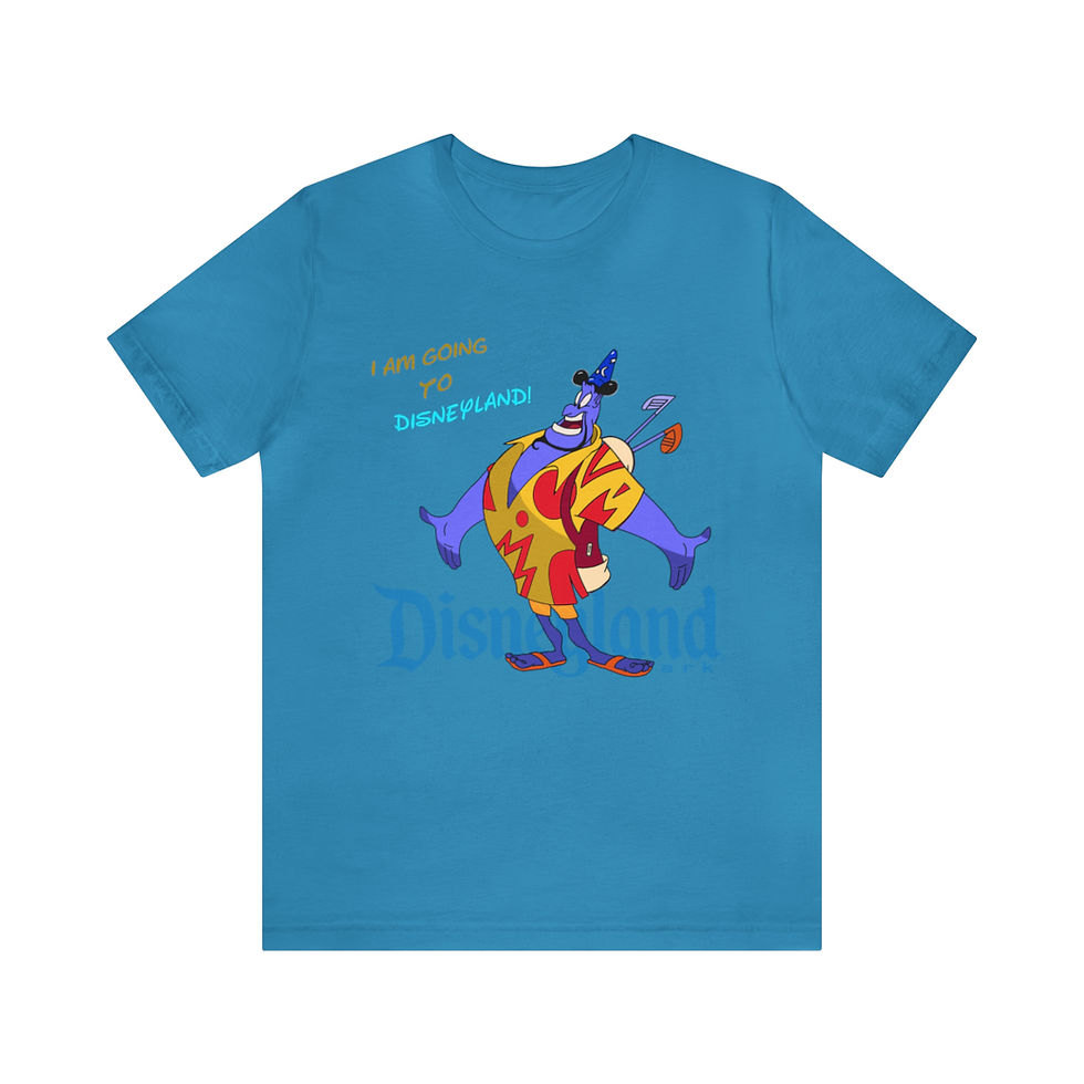 Thumbnail: I Am Going to Disneyland, Aladdin Genie Vacation Shirt - SV00203-1