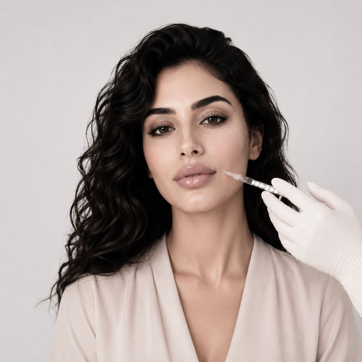 Lippenunterspritzung in Mannheim, Ein hochwertiges Foto, das die ästhetische Wirkung einer fachgerechten Lippenunterspritzung in Mannheim dokumentiert. Zu sehen ist der Mundbereich einer Frau in einer Drei-Viertel-Ansicht, wodurch die Projektion und der Amorbogen nach dem Lippen aufspritzen in Mannheim besonders gut zur Geltung kommen. Die Lippen weisen eine glatte Oberfläche und eine dezente Konturierung auf, die durch hochwertige Hyaluron-Filler erreicht wurde. Das Bild vermittelt einen Eindruck von Frische und Jugendlichkeit, wobei die natürliche Mimik vollständig erhalten bleibt. Als spezialisierte Praxis für ästhetische Naturheilkunde nahe Mannheim legen wir Wert auf Symmetrie und eine sanfte Volumensteigerung. Dieser Alt-Text unterstützt die Auffindbarkeit für Patienten, die eine diskrete Praxis für Lippenkorrekturen, Faltenunterspritzung und Volumenaufbau im Raum Mannheim.