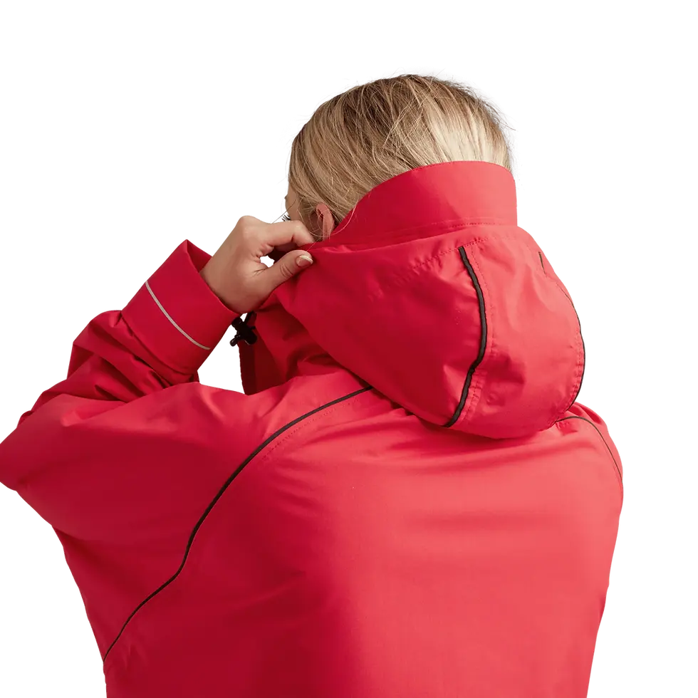 Miniatiūra: RED ORIGINAL MOTERIŠKAS APSIAUSTAS (ALTER EVO) - Raudonas