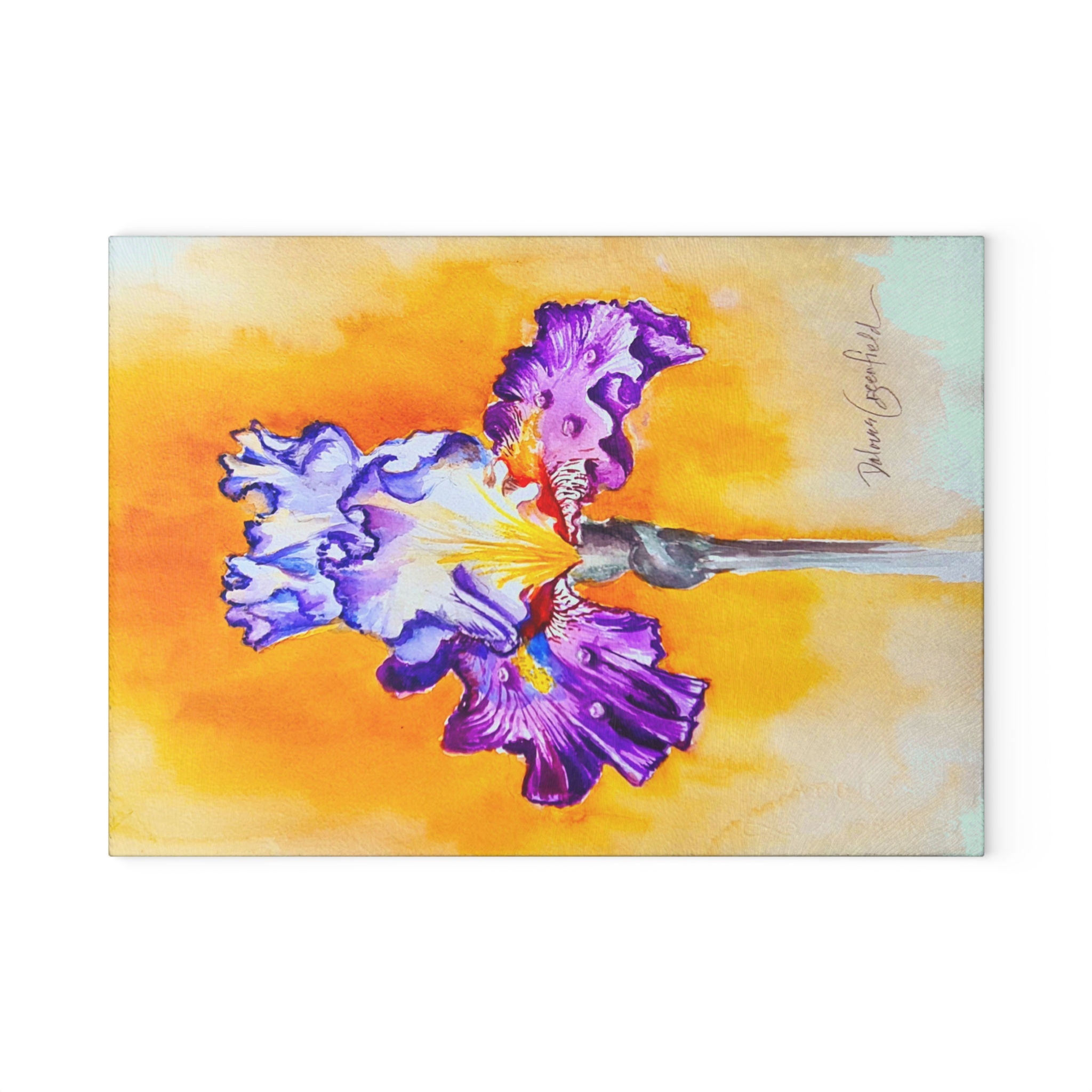 Orchid Cutting Board