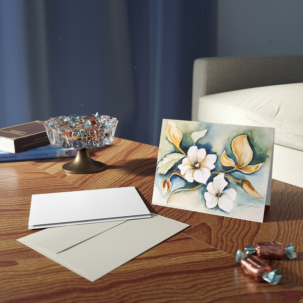 Thumbnail: White Flowers (8,16,24 cards)