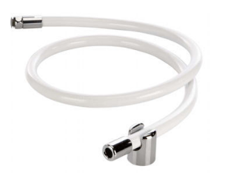 Miniaturbild: Kneipp-Schlauch weiß/grau mit 1/2 oder 3/4 Überwurfmutter