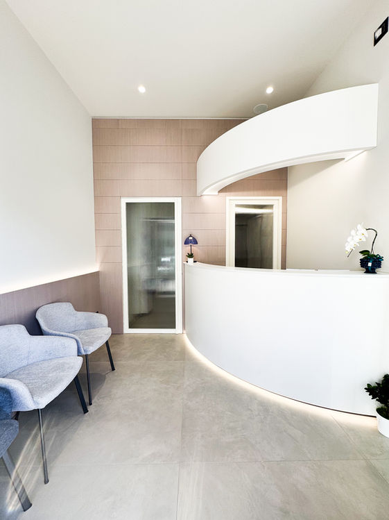 Reception Studio Dentistico GI. AL. a Galatina. Dottore Enzo Mangia
