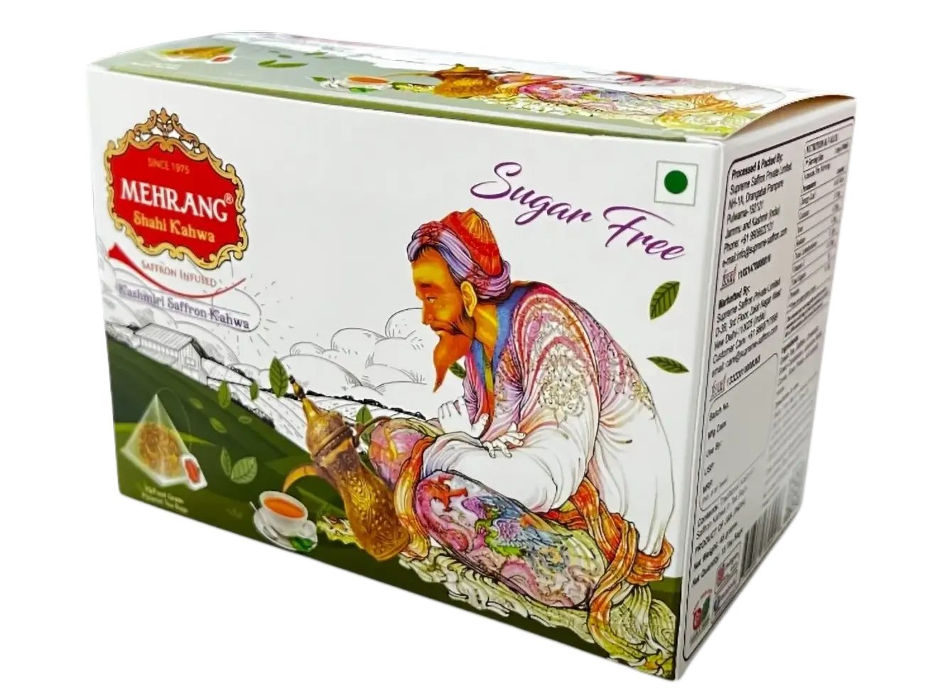 kashmiri kahwa sugar free