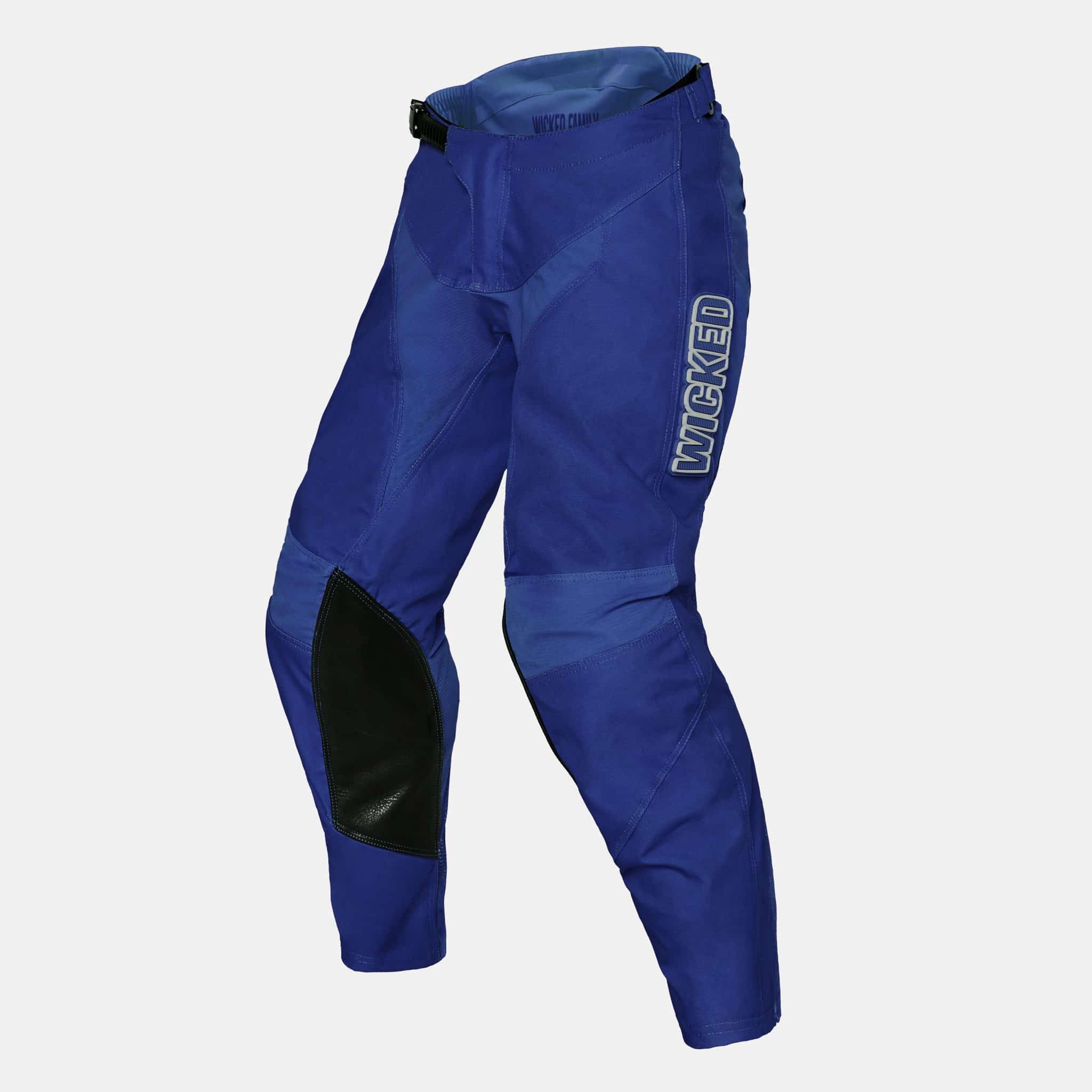 blue scrub pants youth mx motocross dirt bike clothing