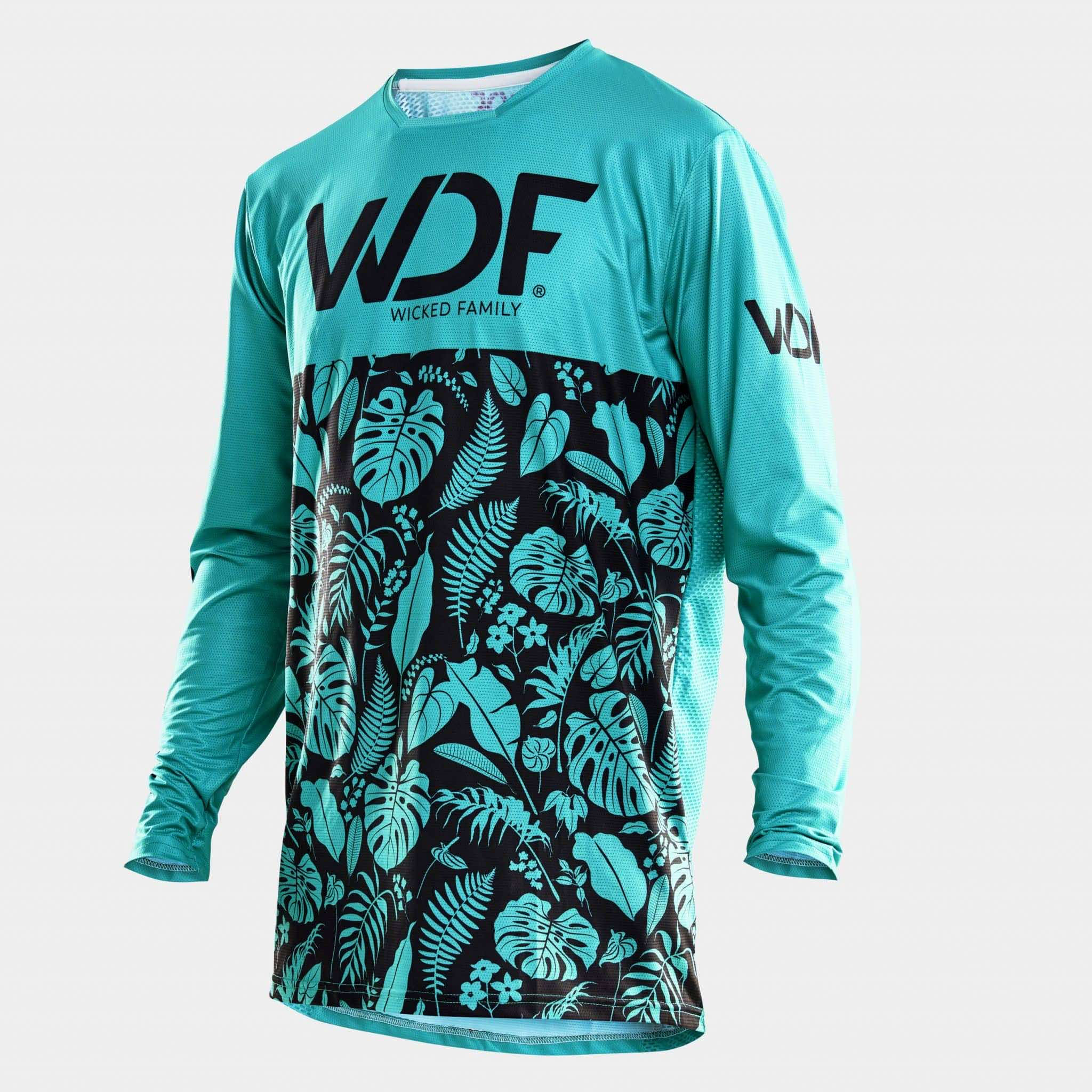 youth teal action jersey mx motocross dirt bike clothing